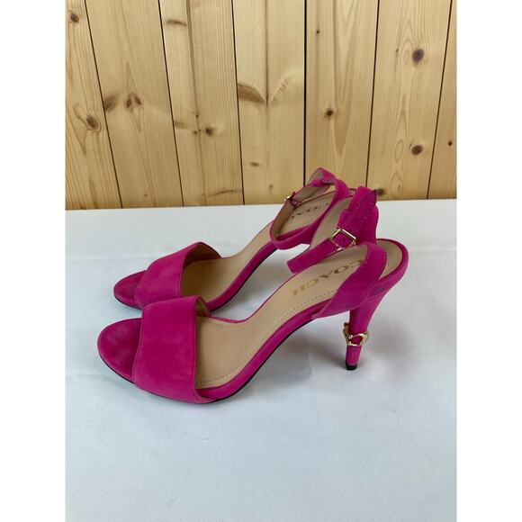Coach Pink 3 in Heels, Size 9.5 - Picture 1 of 8